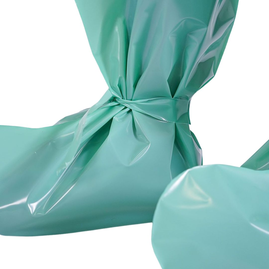CALZARI ZOOTECNICI PESANTI spessore 90MICRON (50 PAIA) VERDE ecoplast