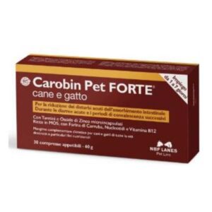 CAROBIN PET FORTE 30 CPR