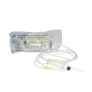 DEFLUSSORE LH CON ROLLER LUER LOCK 150 CM UNA VIA