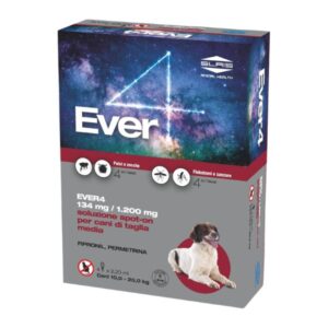 EVER4 SPOT-ON CANE M 10-20 KG 4 PIP
