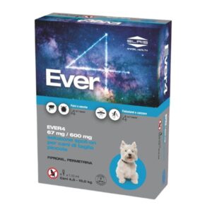EVER4 SPOT-ON CANE S 4-10 KG 4 PIPETTE