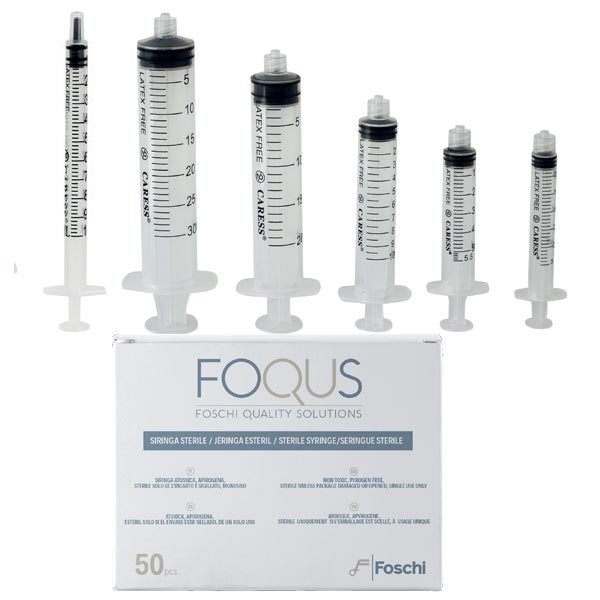 FOQUS SIRINGA STERILE 5 ML AGO 22G
