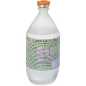 GLUCOSIO SALF 5%  FC PP 500 ML