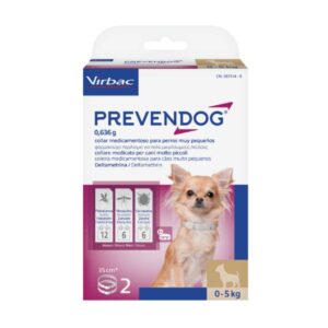 PREVENDOG 35CM CANE 0-5KG X2 COLLARE