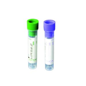 PROVETTA K3EDTA 1 ML 50 PZ TAPPO VERDE EMOCROMO