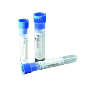 PROVETTA LITIO EPARINA 50 PZ 1 ML DI SANGUE TAPPO BLU FONDO PIATTO
