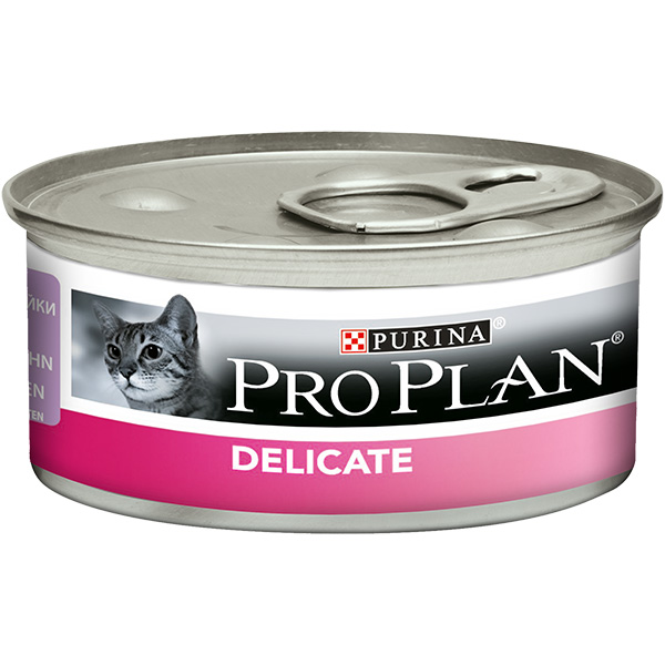 PURINA PROPLAN GATTO DELICATE MOUSSE TACCHINO GR 85