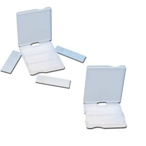 Portavetrini Postali a 3 Posti per Vetrini Standard 26x76 mm