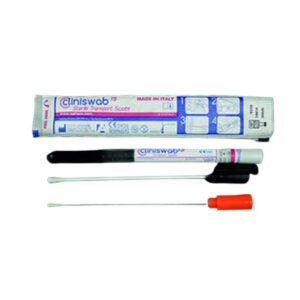 TAMPONI CON TERRENO DI TRASPORTO AMIES CON CARBONE, STERILI