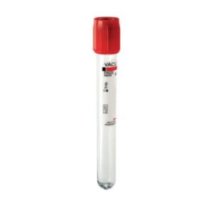 VACUTEST PROVETTE 9 ML Tappo ROSSO Con ATTIVATORE COAGULAZIONE