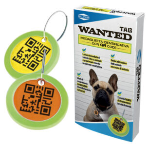WANTED TAG Medaglietta Identificativa
