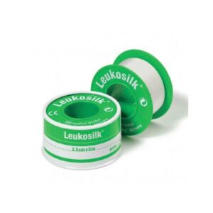 CEROTTO LEUKOSILK 5 CM X 9.2 MT