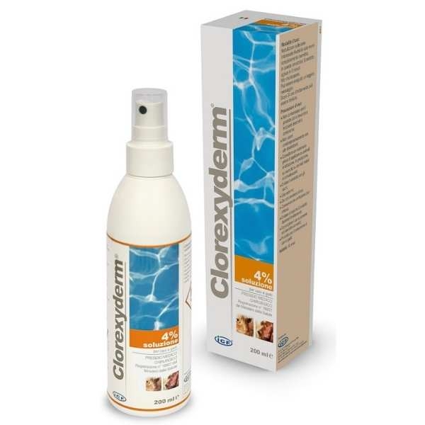 CLOREXYDERM SOLUZIONE 100 ML 4 %
