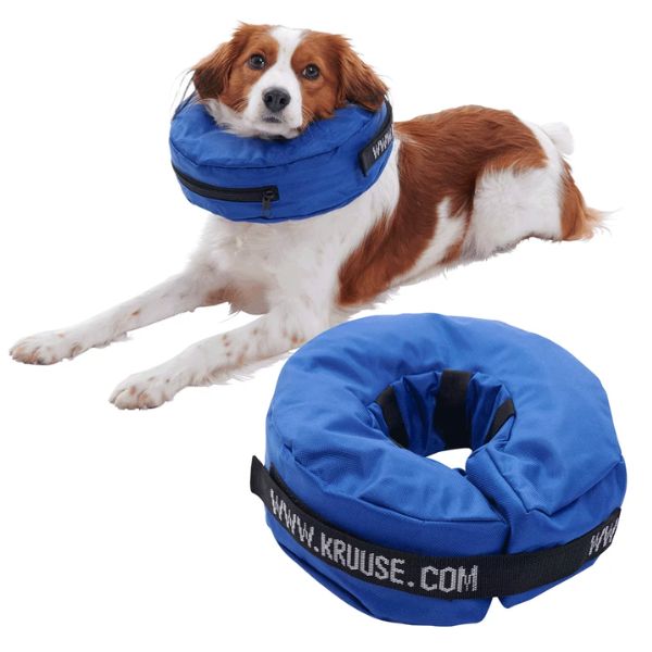 COLLARE GONFIABILE BLU MIS. S BUSTER (DIAM EST. 22 CM DIAM INT.7CM)