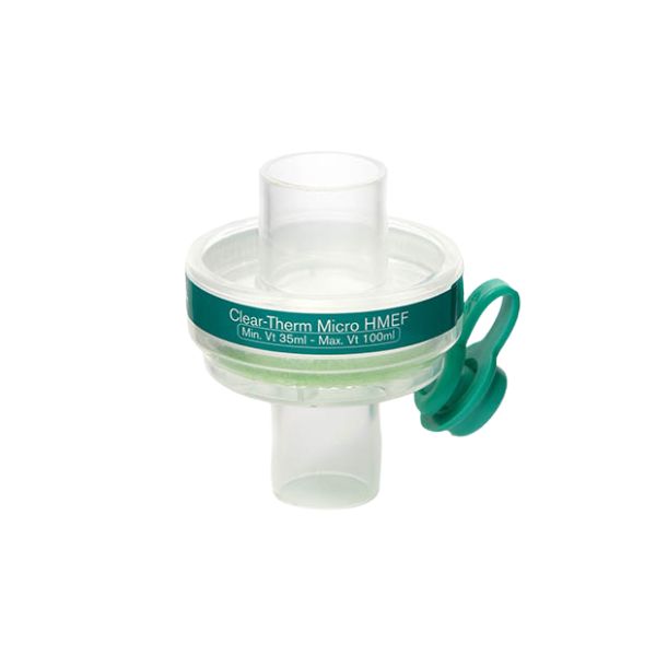 FILTRO ANTIBATTERICO HME NEONATALE clear-therm con porta luer e tappo di sicurezza 1441000