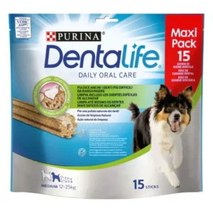 PURINA DENTALIFE MEDIUM MAXI PACK 15 STICKS