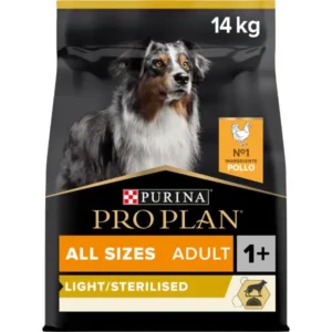 PURINA PROPLAN ADULT ALL SIZE LIGHT-STERILISED OPTIWEIGHT POLLO 14 KG