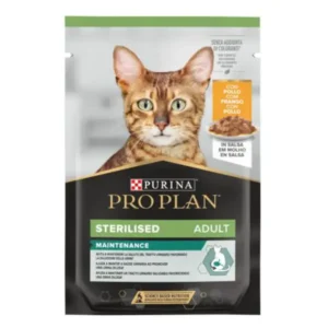 PURINA PROPLAN ADULT GATTO STERILISED POLLO UMIDO BUSTINA 10 X 85 GR