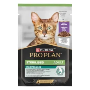 PURINA PROPLAN ADULT STERILISED ANATRA IN SALSA 85 GR