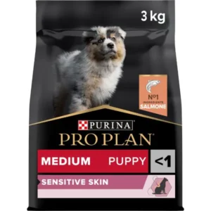 PURINA PROPLAN PUPPY SMALL SENSITIVE SKIN OPTIDERMA SALMONE 3KG