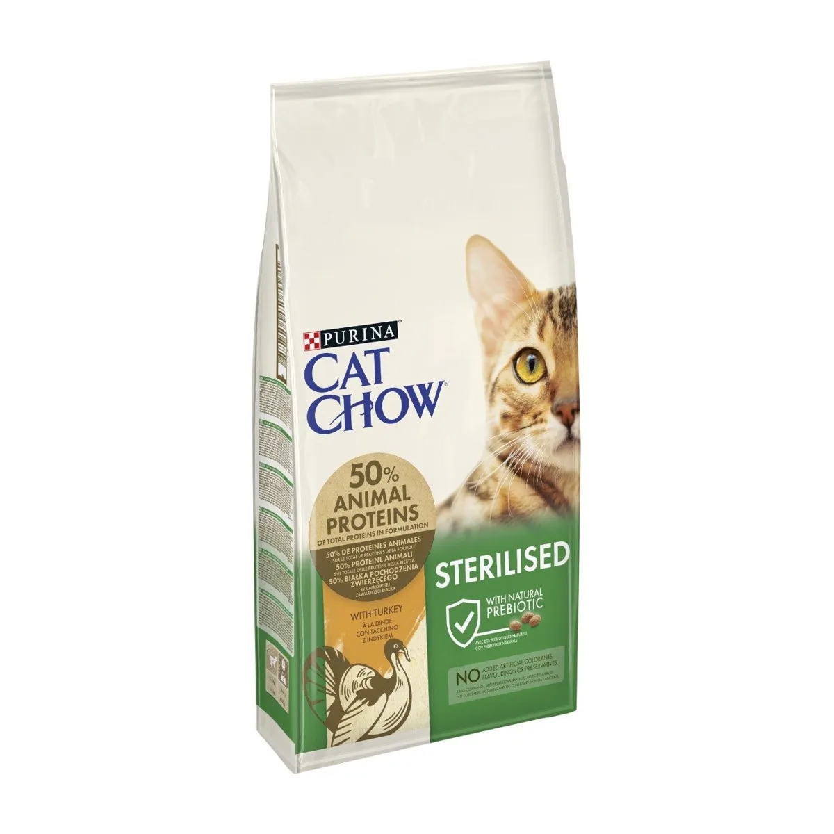 PURINA TONUS CAT CHOW STERILISED TACCHINO 1.5 KG