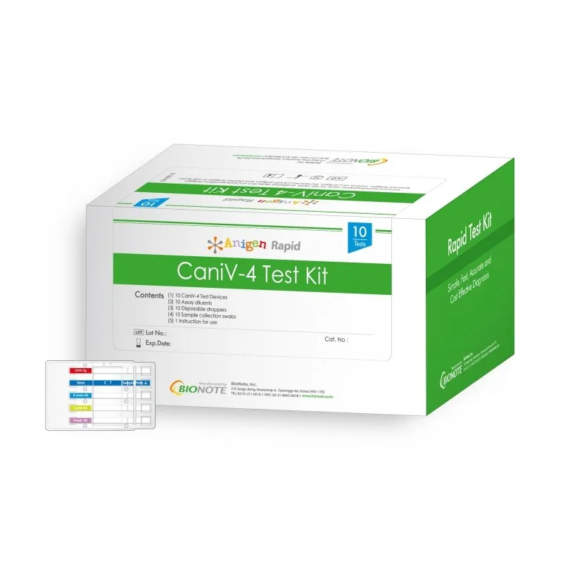 RAPID TEST CANIV-4 (LEISH)KIT 10 TEST Dirofilaria, Ehrlichia, Anaplasma, leishmania