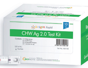 RAPID TEST CHW DIROFILARIA KIT 10 TEST BIONOTE