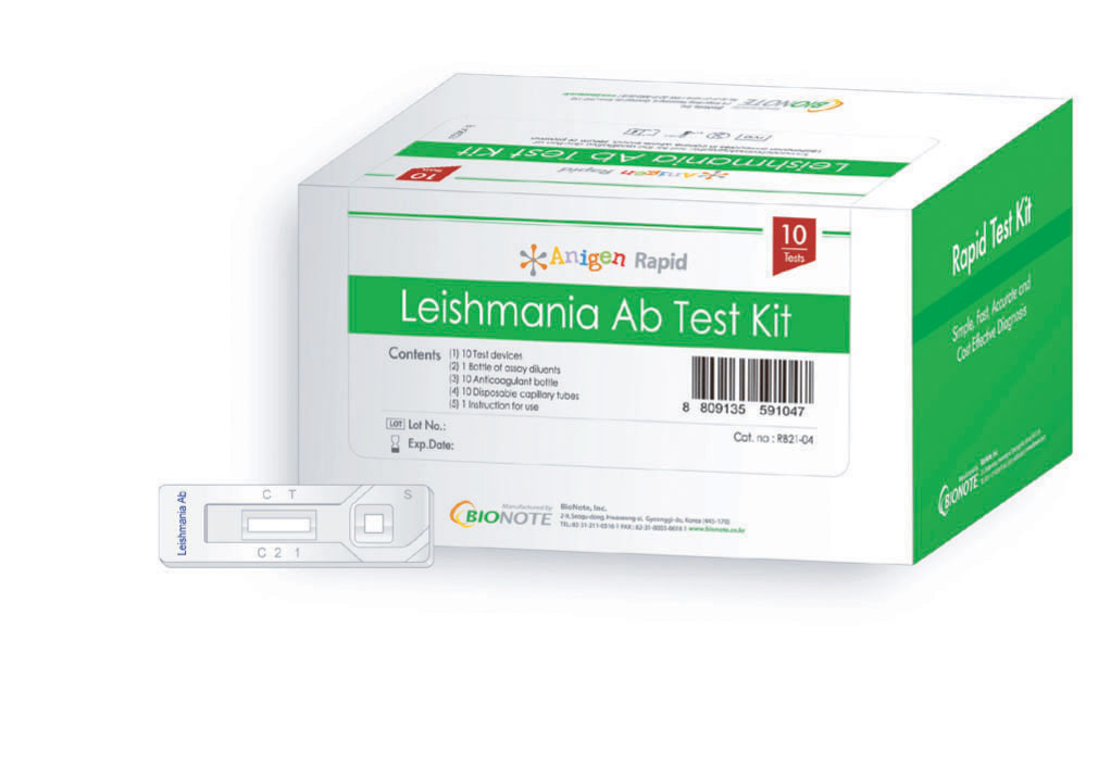 RAPID TEST LEISHMANIA KIT 10 TEST BIONOTE