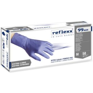 Reflexx 99 - GUANTI NITRILE EXTRA LONG M