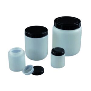 VASO ISTOLOGIA  70 ML ( CON Tappo E SOTTOTAPPO NERO) 50X60mm