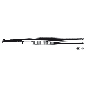 PINZA CHIRURGICA1X2 DENTI 14.5 CM