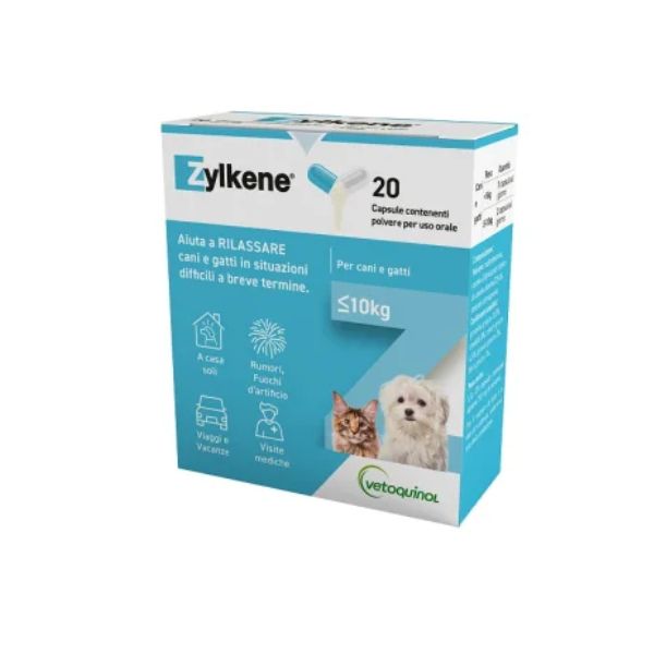ZYLKENE 75MG 20CPS <10 kg