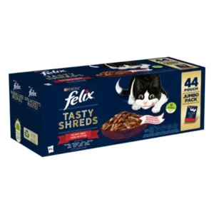 FELIX TASTY SHREDS MIX 44X80 GR