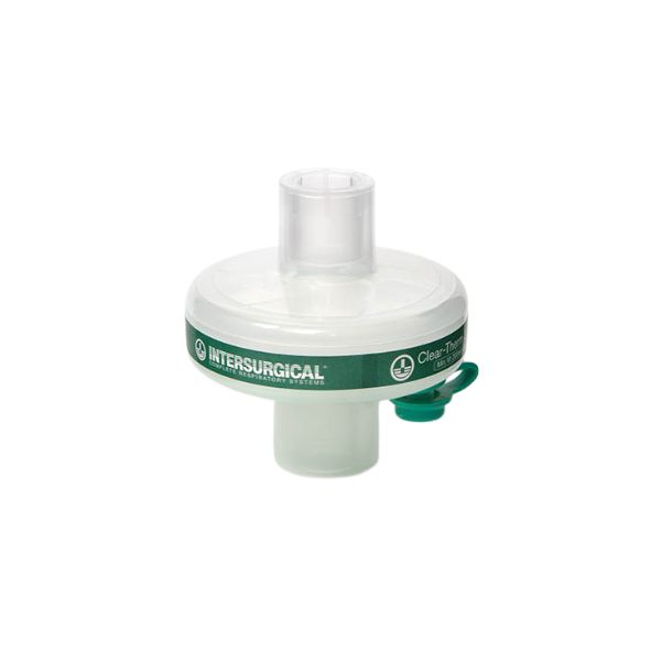 FILTRO ANTIBATTERICO HME adulto clear-therm con porta luer e tappo di sicurezza