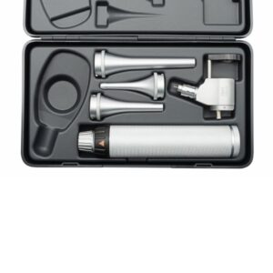 OTOSCOPIO HEINE TESTA APERTA 2.5 V - MANICO BETA, ASTUCCIO RIGIDO