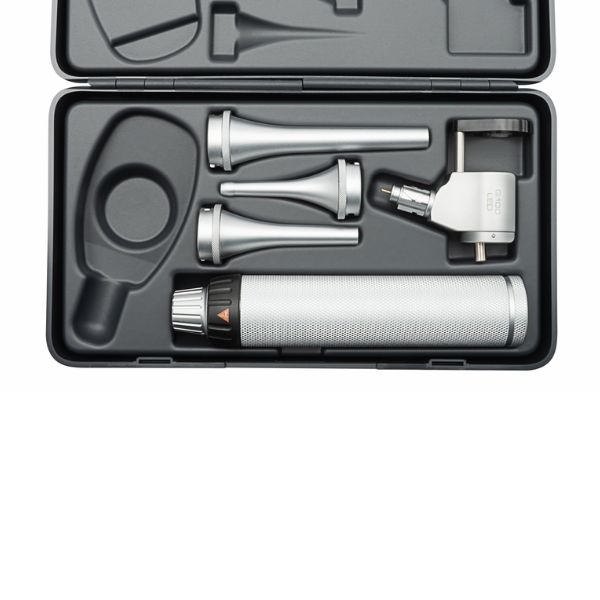 OTOSCOPIO HEINE TESTA APERTA 2.5 V - MANICO BETA, ASTUCCIO RIGIDO