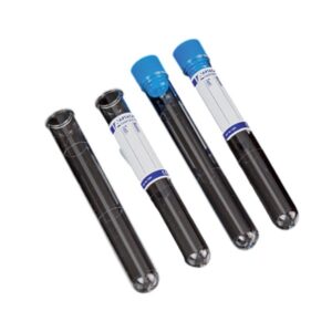 PROVETTA PER SIERO 5 ML TAPPO BLU 50 PZ (graduate)
