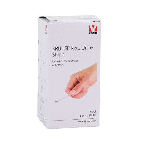 TEST KETO URINE KRUUSE VET 10 SL X 50 STRISCE