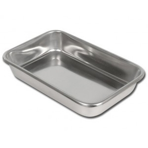 VASSOIO INOX PORTA FERRI 29X19X5 FOSCHI BASIC