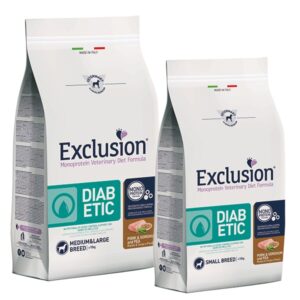 EXCLUSION DIABETIC ALL BREED 400 GR LATTINA